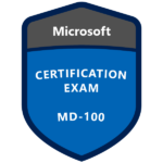 exam sur md100 réussi pour Modern Desktop Administrator