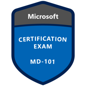 exam sur md101 réussi