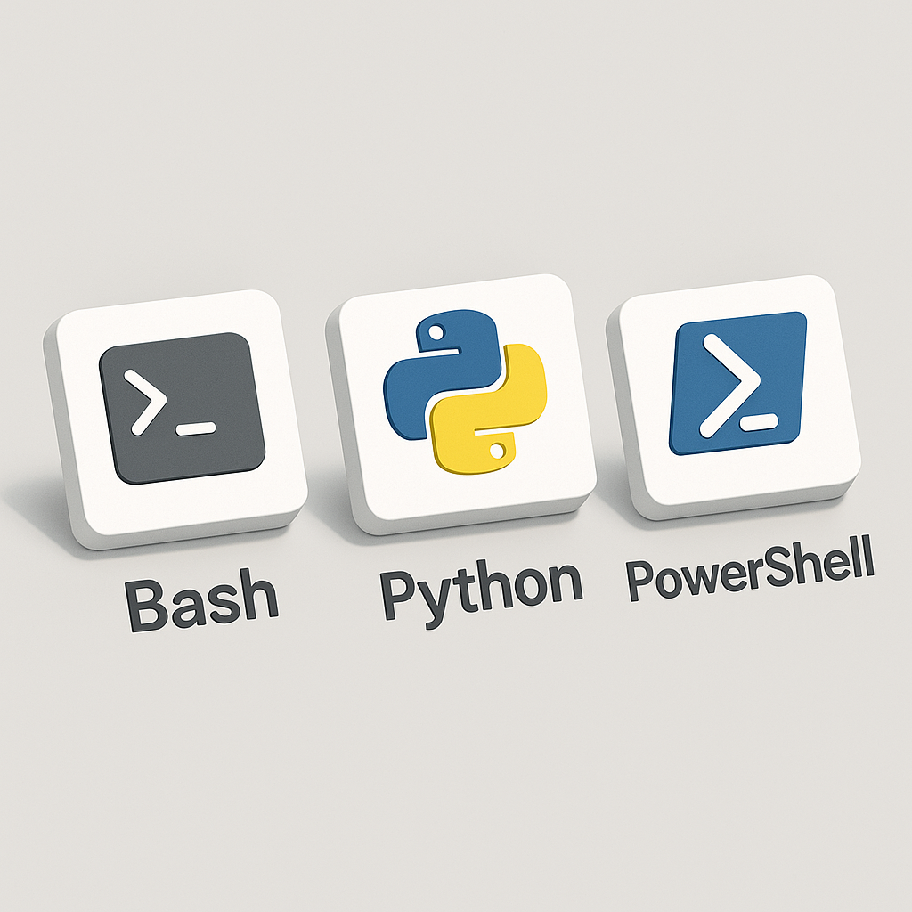 Scripting : Guide complet pour les langages de script Bash, Python et PowerShell