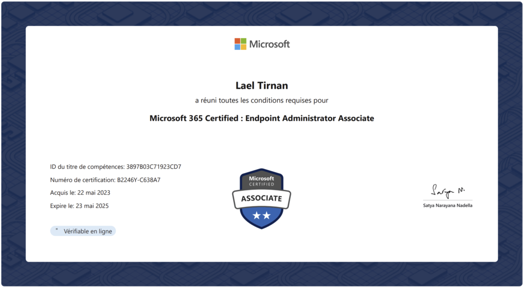 Certification md-102