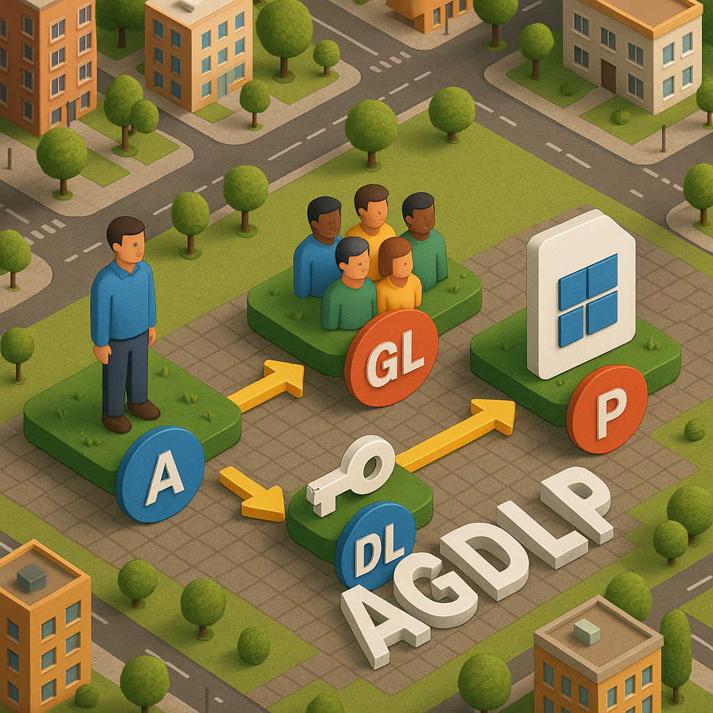 Comprendre et appliquer le modèle AGDLP dans Active Directory