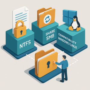 Accès aux Fichiers NTFS