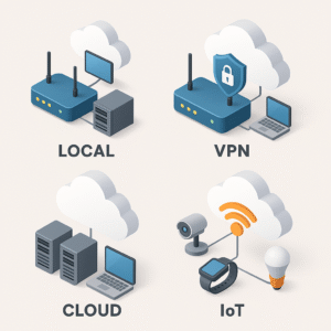 Du réseau local au nuage : Comment les systèmes de réseau ont évolué à l'ère numérique