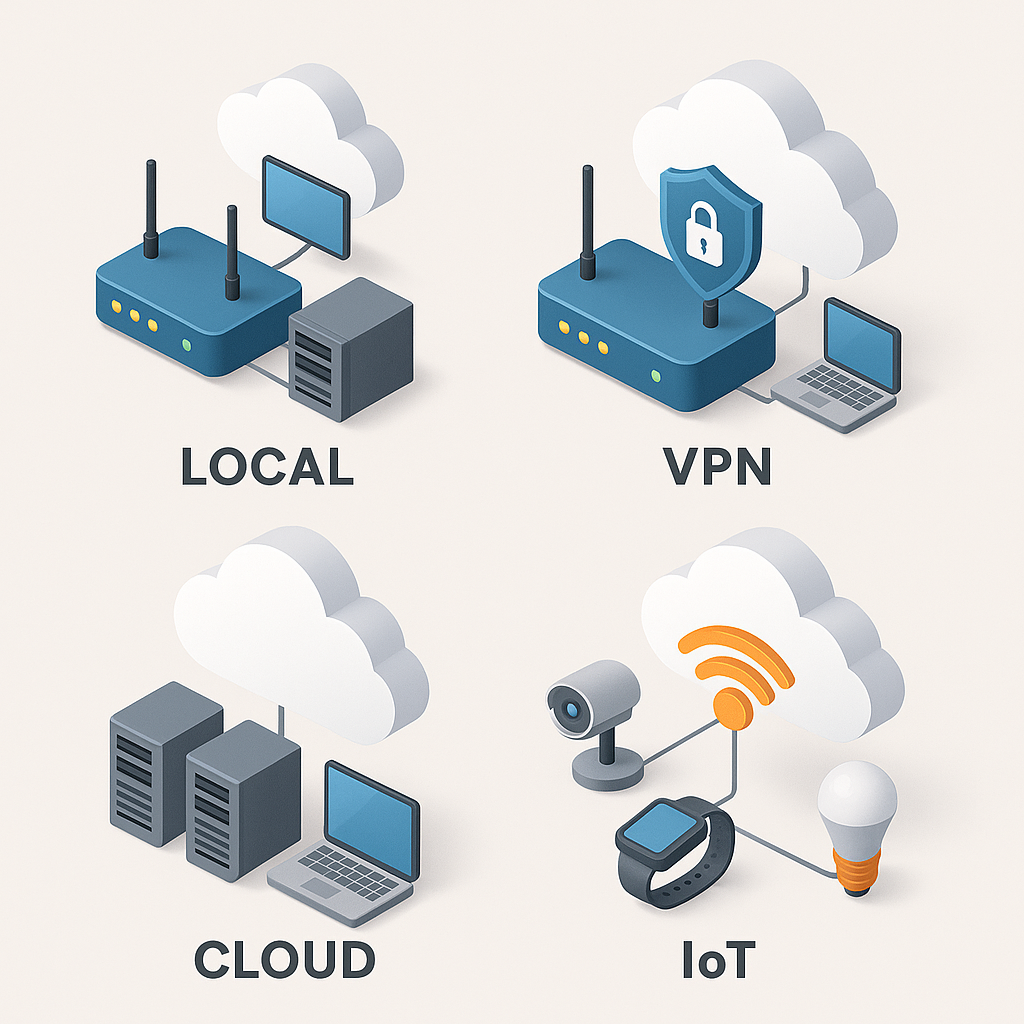 Du réseau local au nuage : Comment les systèmes de réseau ont évolué à l'ère numérique