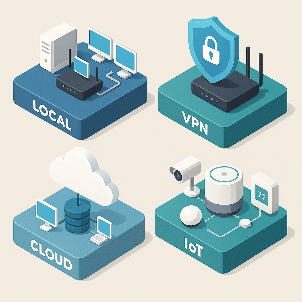 Du réseau local au nuage : Comment les systèmes de réseau ont évolué à l'ère numérique