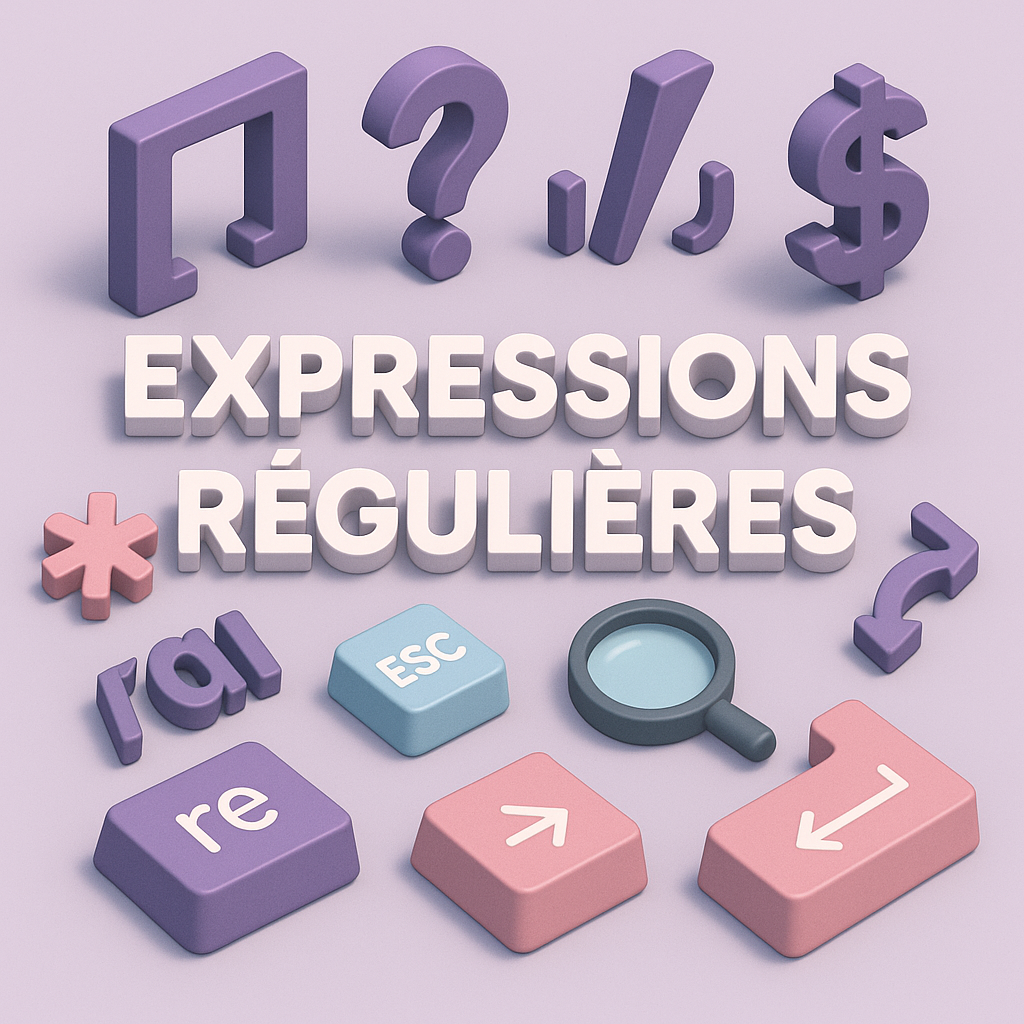 Les expressions régulières PowerShell, VBA et Python - Résumé