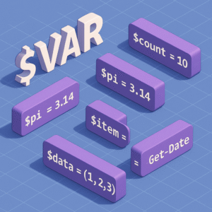 Les variables en PowerShell Part 1