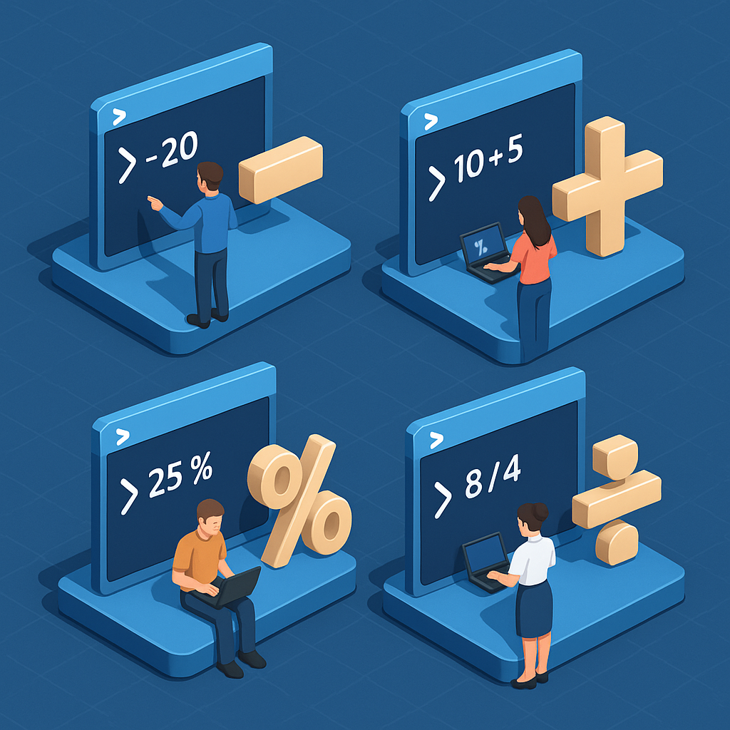 Les Opérateurs en Powershell - Part 1.2