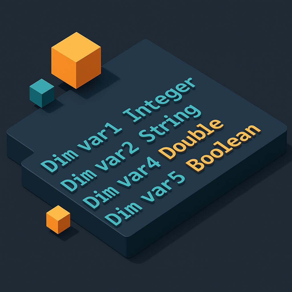 Les variables en vba