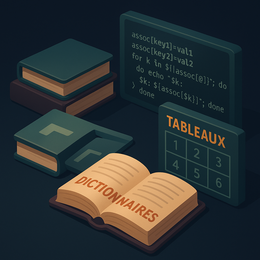 🧩 Tableaux, dictionnaires et structures avancées en Bash - Part 4
