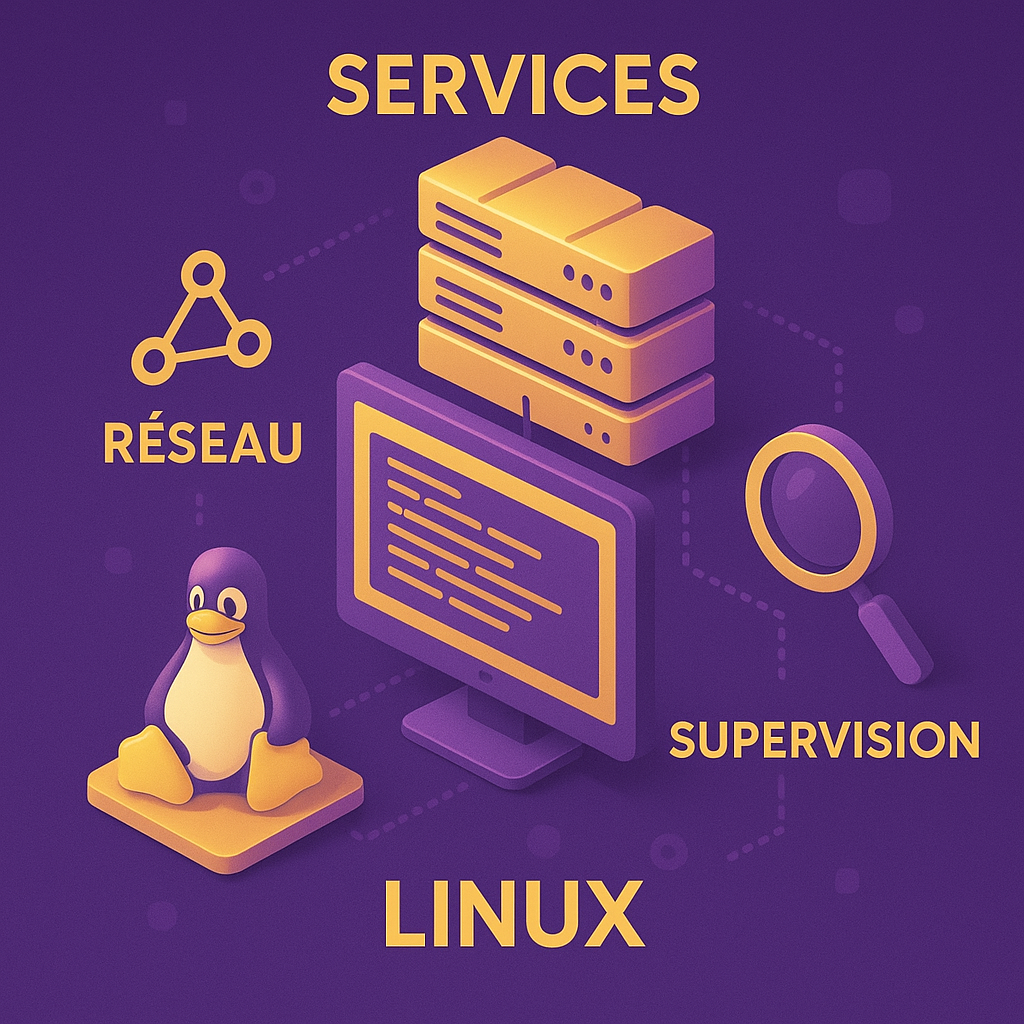 🧰 Services, réseau et supervision sous Linux : du systemctl au monitoring Bash